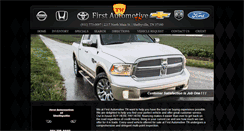 Desktop Screenshot of firstautomotivetn.com