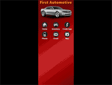 Tablet Screenshot of firstautomotivetn.com
